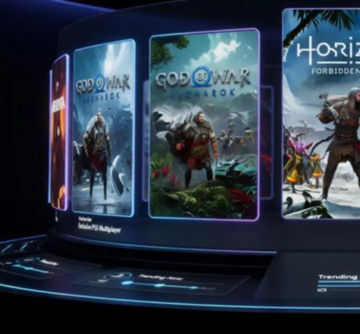 Feszített tempójú multiplayer lövöldözős jelenet PlayStation 5-ön